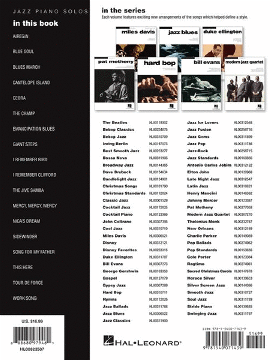 Hard Bop – 2nd Edition Piano Solo scores gallery preview page 7