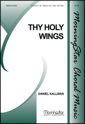 Book cover for Thy Holy Wings