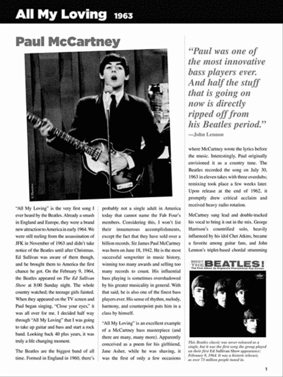 25 Great Bass Lines 25 Great Bass Lines Guitar Tablature scores gallery preview page 3
