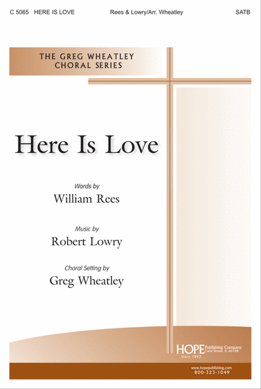 Here Is Love Here Is Love 4-Part scores gallery preview page 1