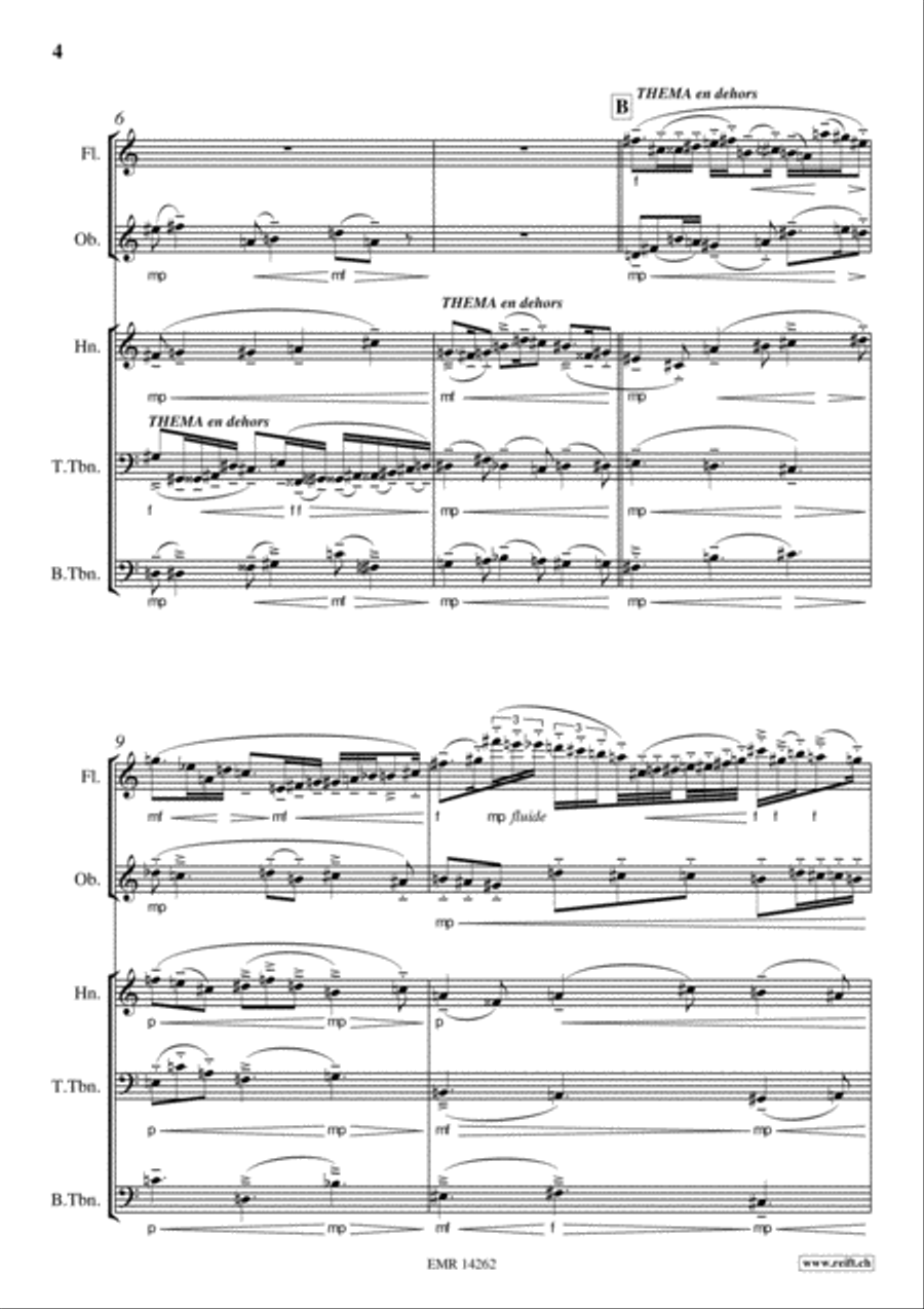 Barcarolle Flute scores gallery preview page 4