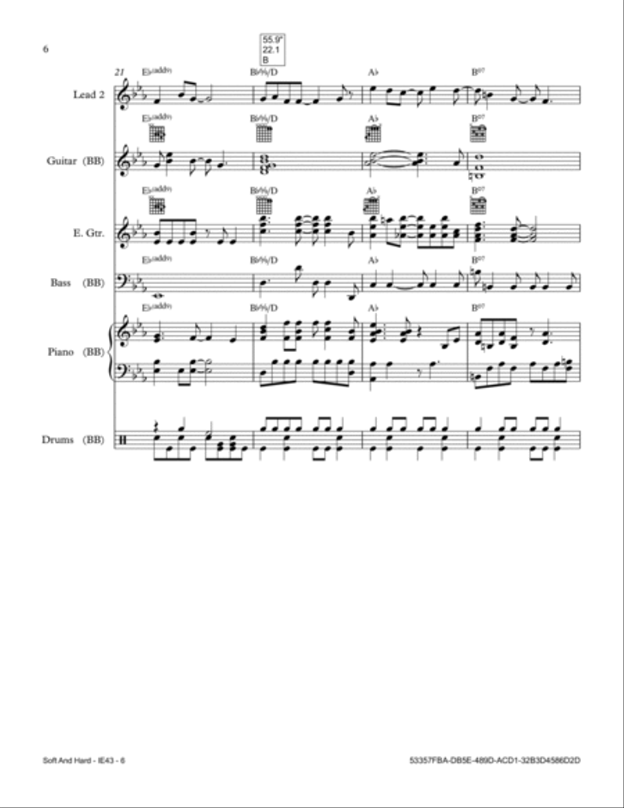 Soft And Hard Small Ensemble scores gallery preview page 6