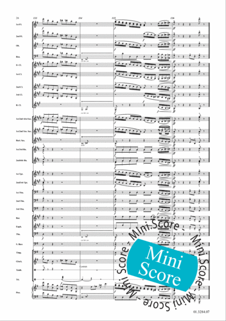 It's a Wonderful Christmas Concert Band scores gallery preview page 33