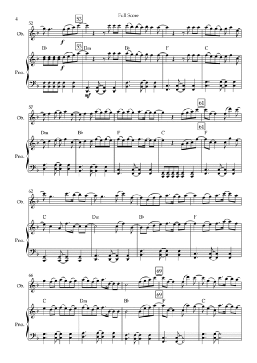 My Only One (no Hay Nadie Mas) Piano scores gallery preview page 4