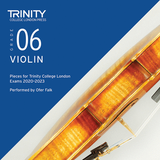 Book cover for Violin Exam Pieces 2020-2023: Grade 6 CD