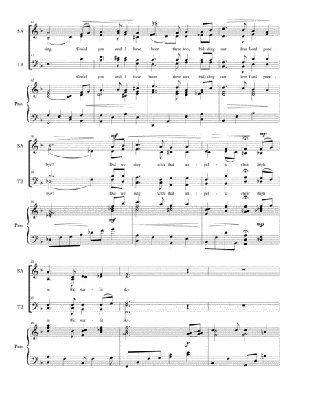 When Christ Was Born in Bethlehem - SATB choir with piano accompaniment image number null