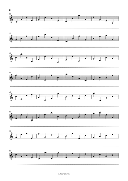 Solfege Worksheets Treble and Bass Clefs