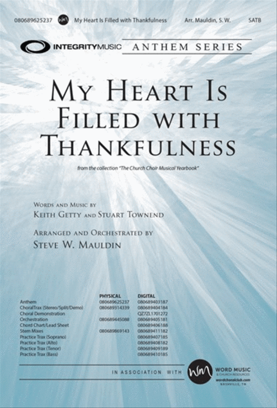 My Heart Is Filled with Thankfulness - Anthem