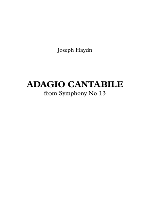 Adagio cantabile from Symphony No.13 - Joseph Haydn