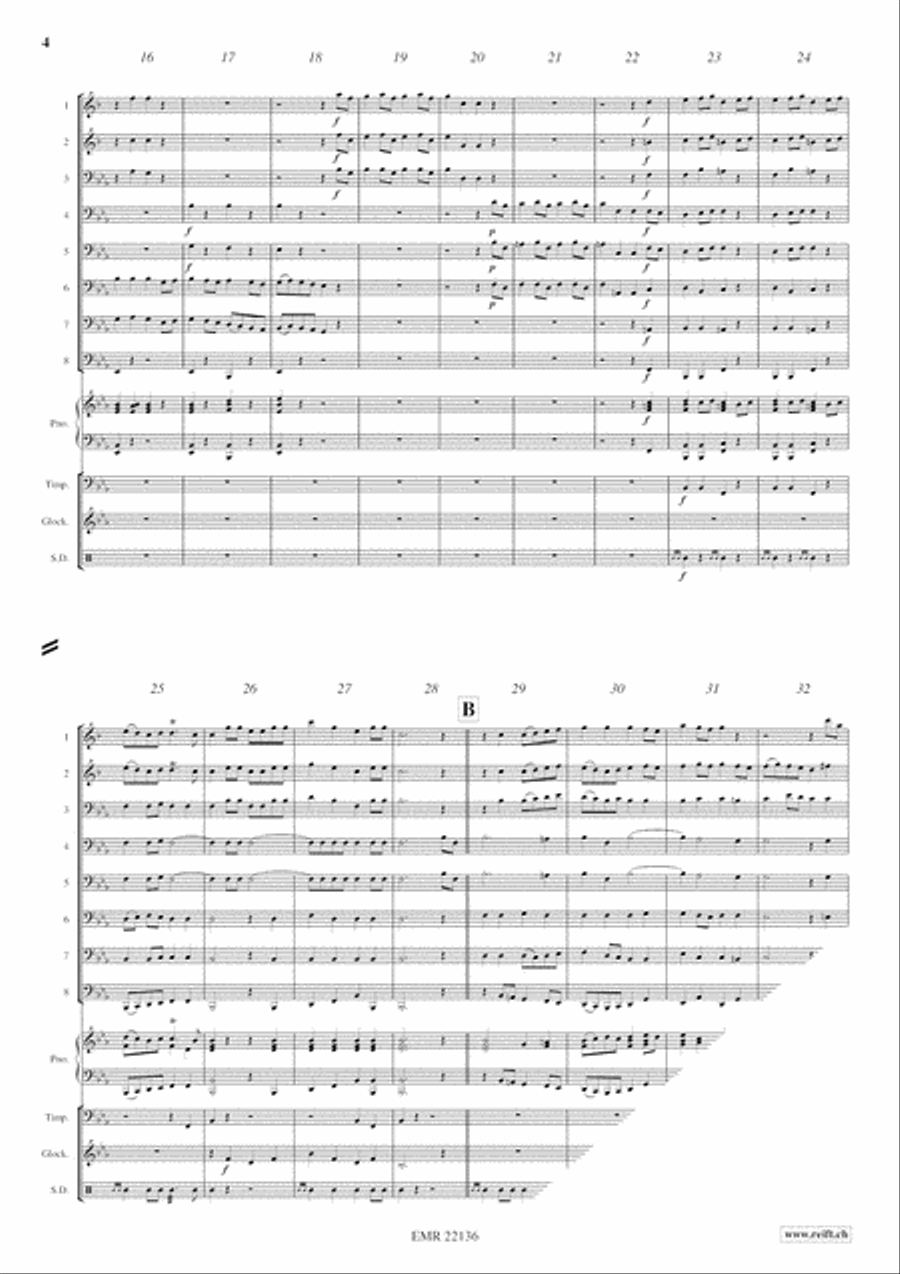 La Vaillance Brass Ensemble scores gallery preview page 4