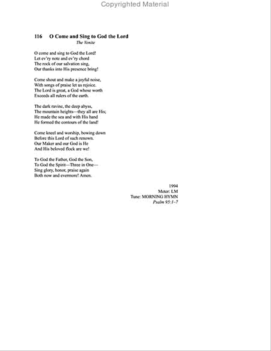 O Sing of Christ: The Hymns of Stephen P. Starke, Volume 1 Hymn Anthems scores gallery preview page 15