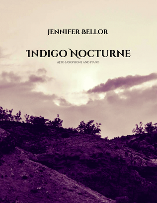 Indigo Nocturne - alto saxophone and piano