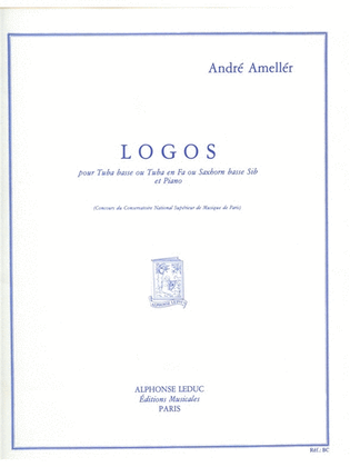 Book cover for Logos Op.293 (tuba & Piano)