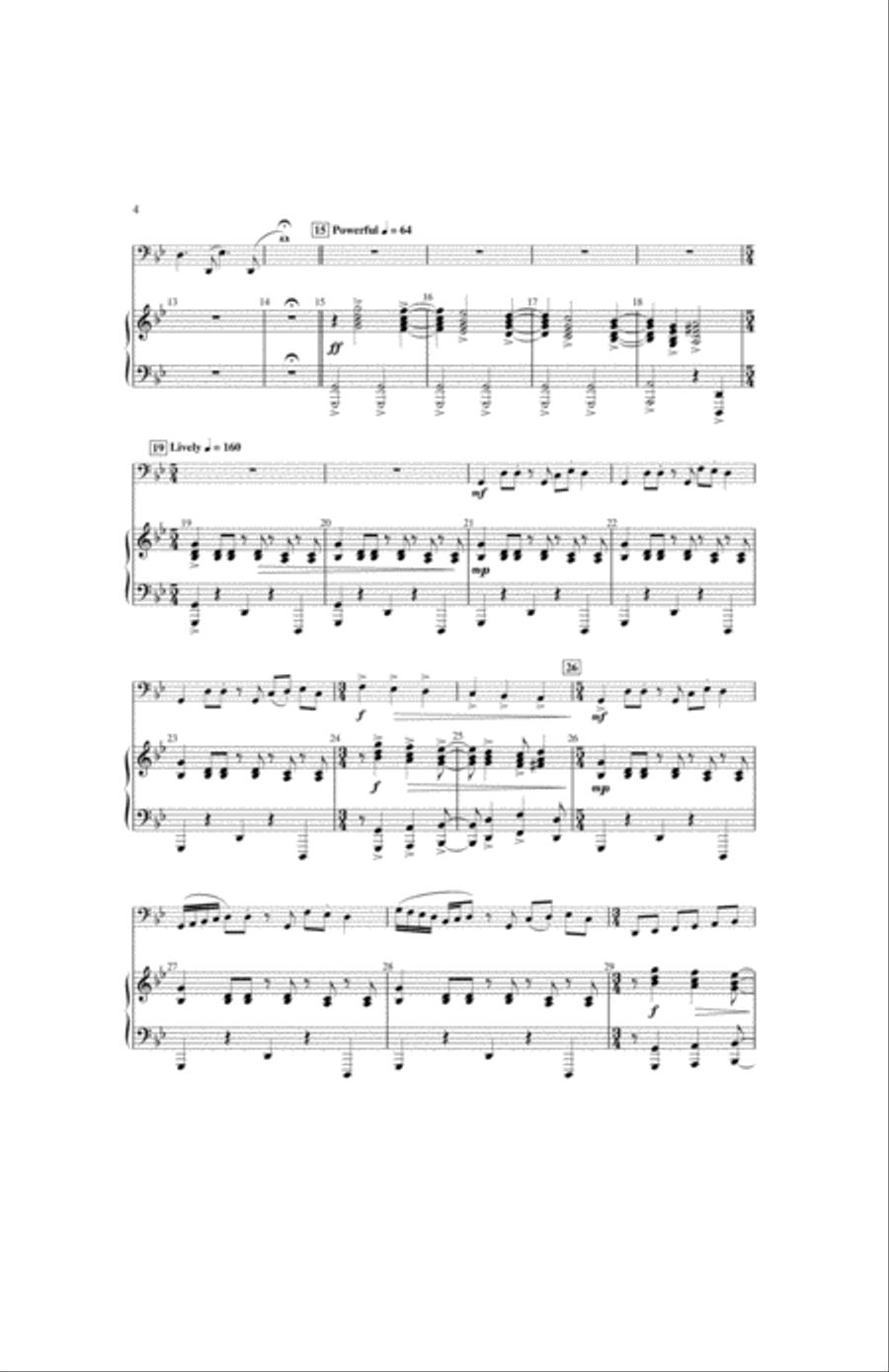Teutonic Tales Teutonic Tales Tuba scores gallery preview page 3