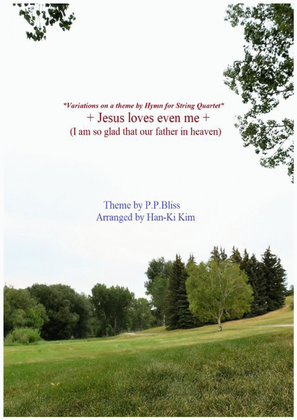 Book cover for Jesus loves even me (For S.Quartet)
