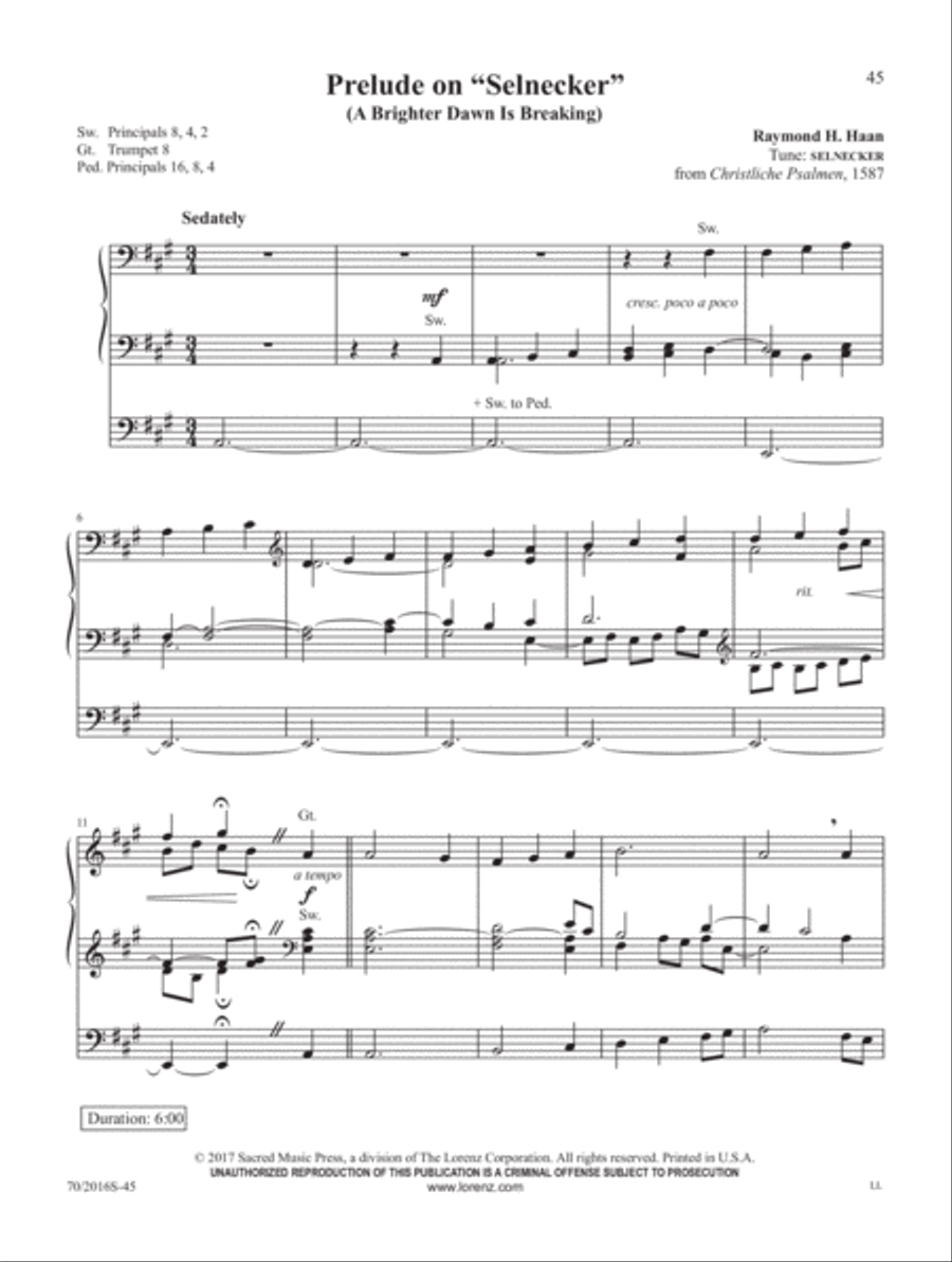 Preludes and Meditations Preludes and Meditations Organ Solo scores gallery preview page 20