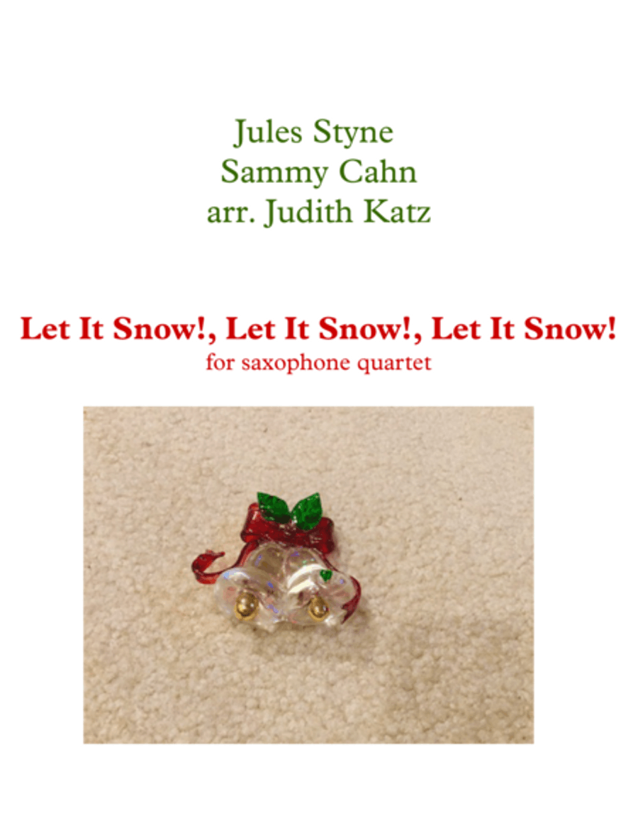 Let It Snow! Let It Snow! Let It Snow! Woodwind Quartet scores gallery preview page 1
