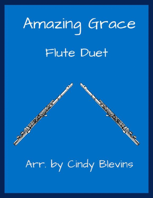 Book cover for Amazing Grace, Flute Duet