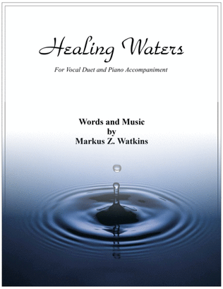 Book cover for Healing Waters - Vocal Duet