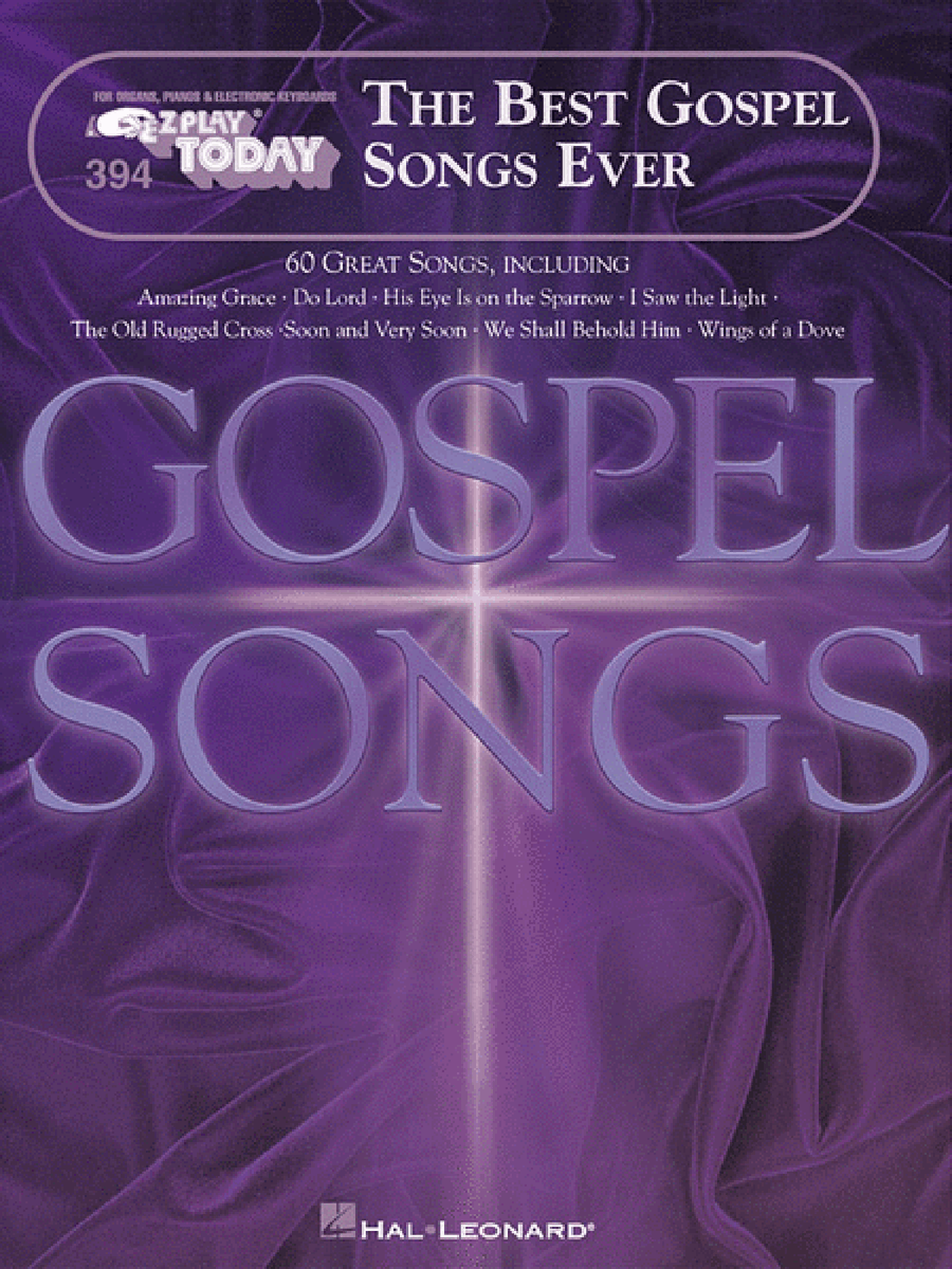 The Best Gospel Songs Ever Voice scores gallery preview page 1