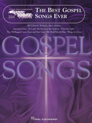 Book cover for The Best Gospel Songs Ever