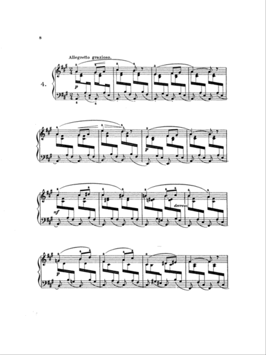 Gurlitt: Buds and Blossoms, Op. 107 Piano Solo scores gallery preview page 1