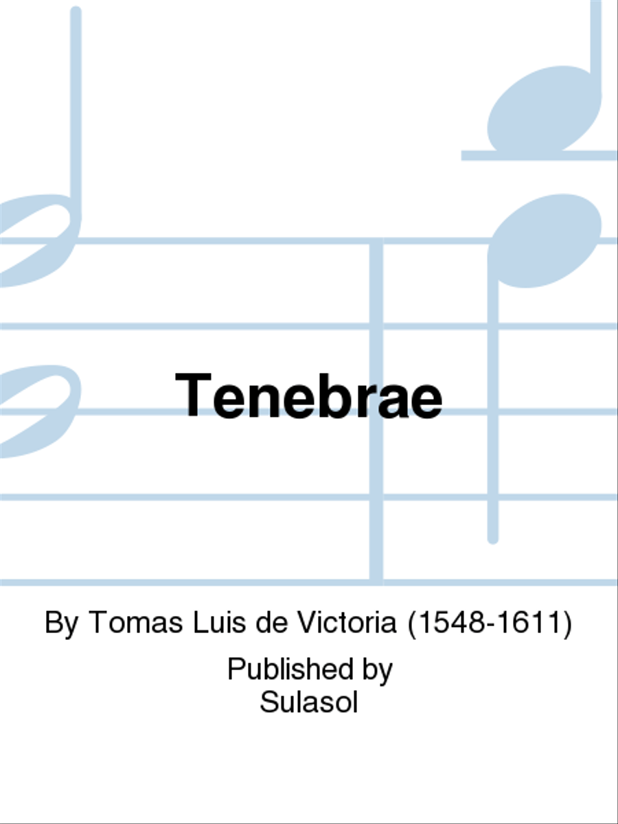Tenebrae TTBB scores gallery preview page 1