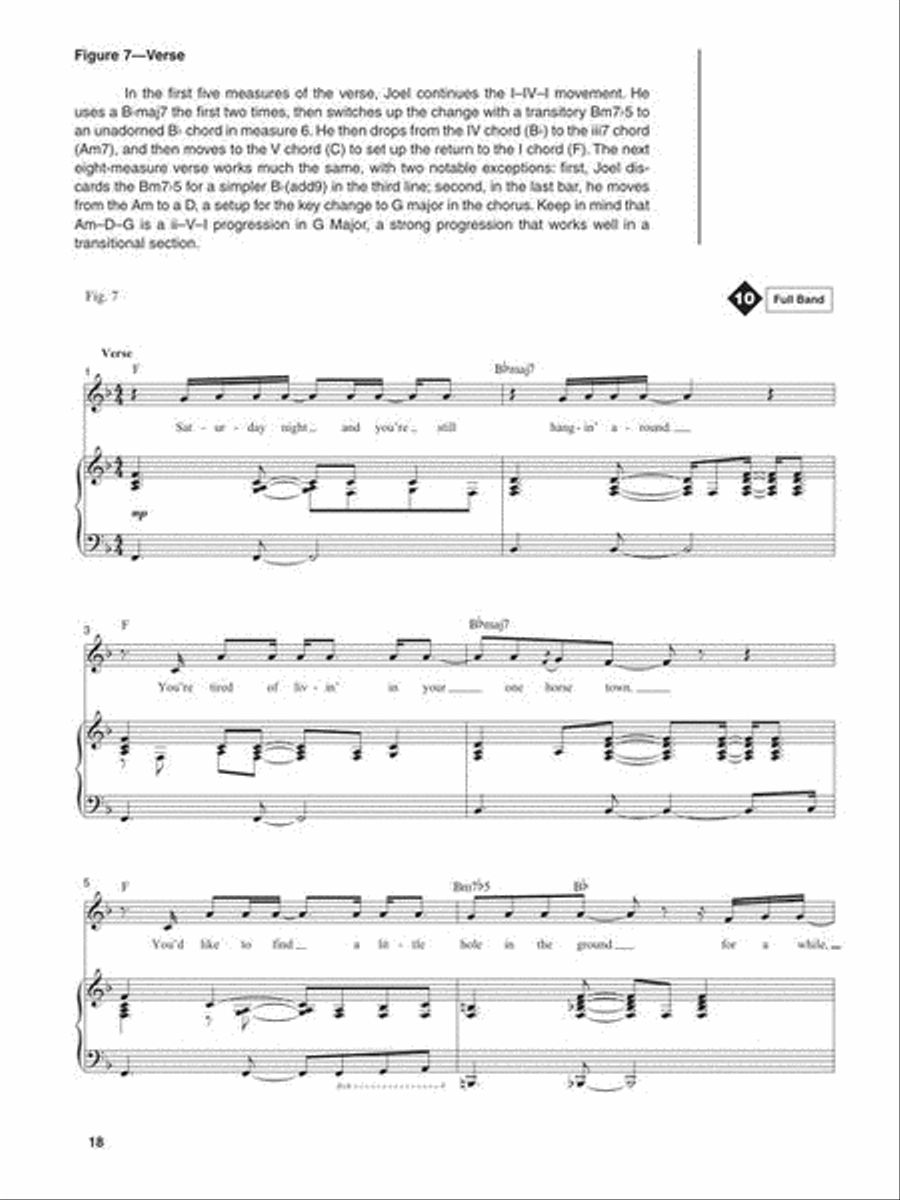 Billy Joel Piano Method scores gallery preview page 7