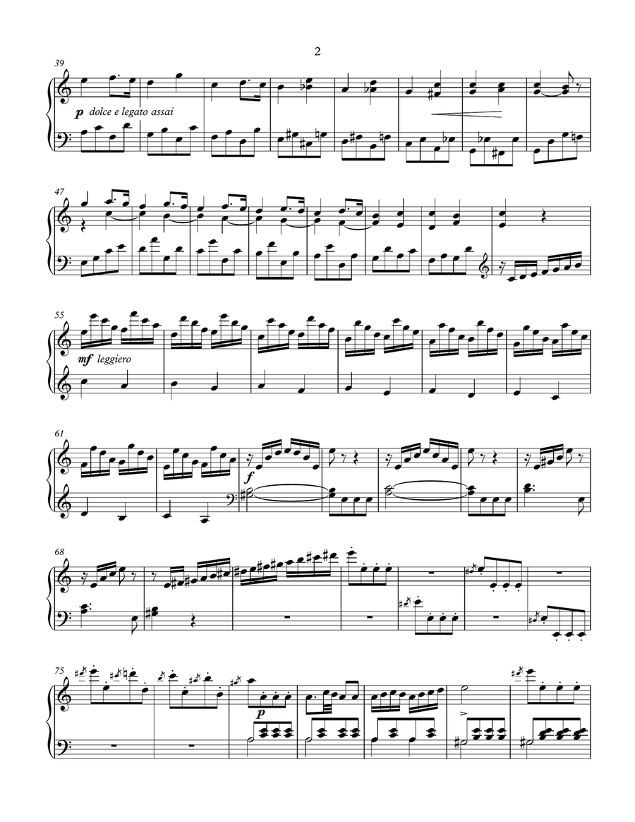Kuhlau - Allegro burlesco Piano Method scores gallery preview page 2