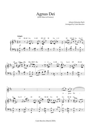 Agnus Dei - Mass B Minor BACH - B minor Chords
