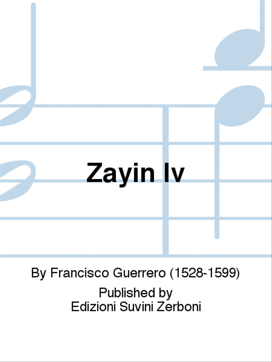 Zayin Iv Zayin Iv String Quartet scores gallery preview page 1