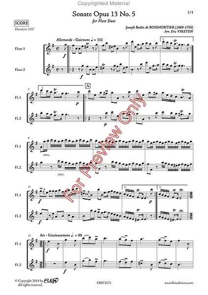 Sonata Opus 13 No. 5 image number null