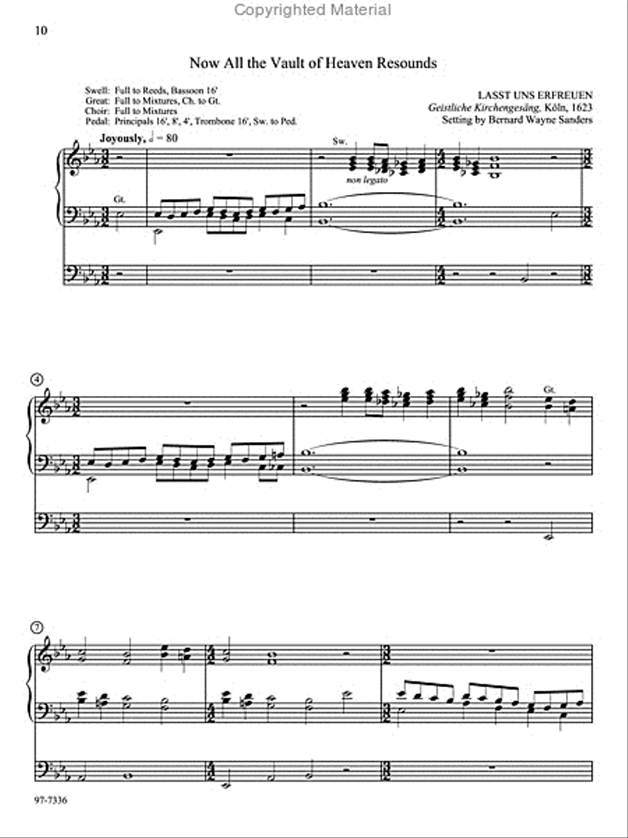 Four Preludes for Easter Four Preludes for Easter Organ scores gallery preview page 5