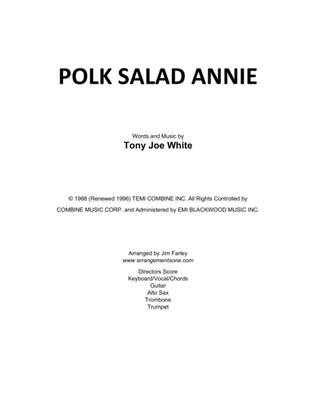 Book cover for Polk Salad Annie