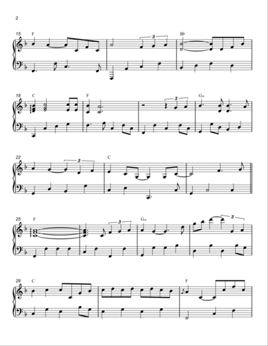 For The Good Times For The Good Times Piano Solo scores gallery preview page 2