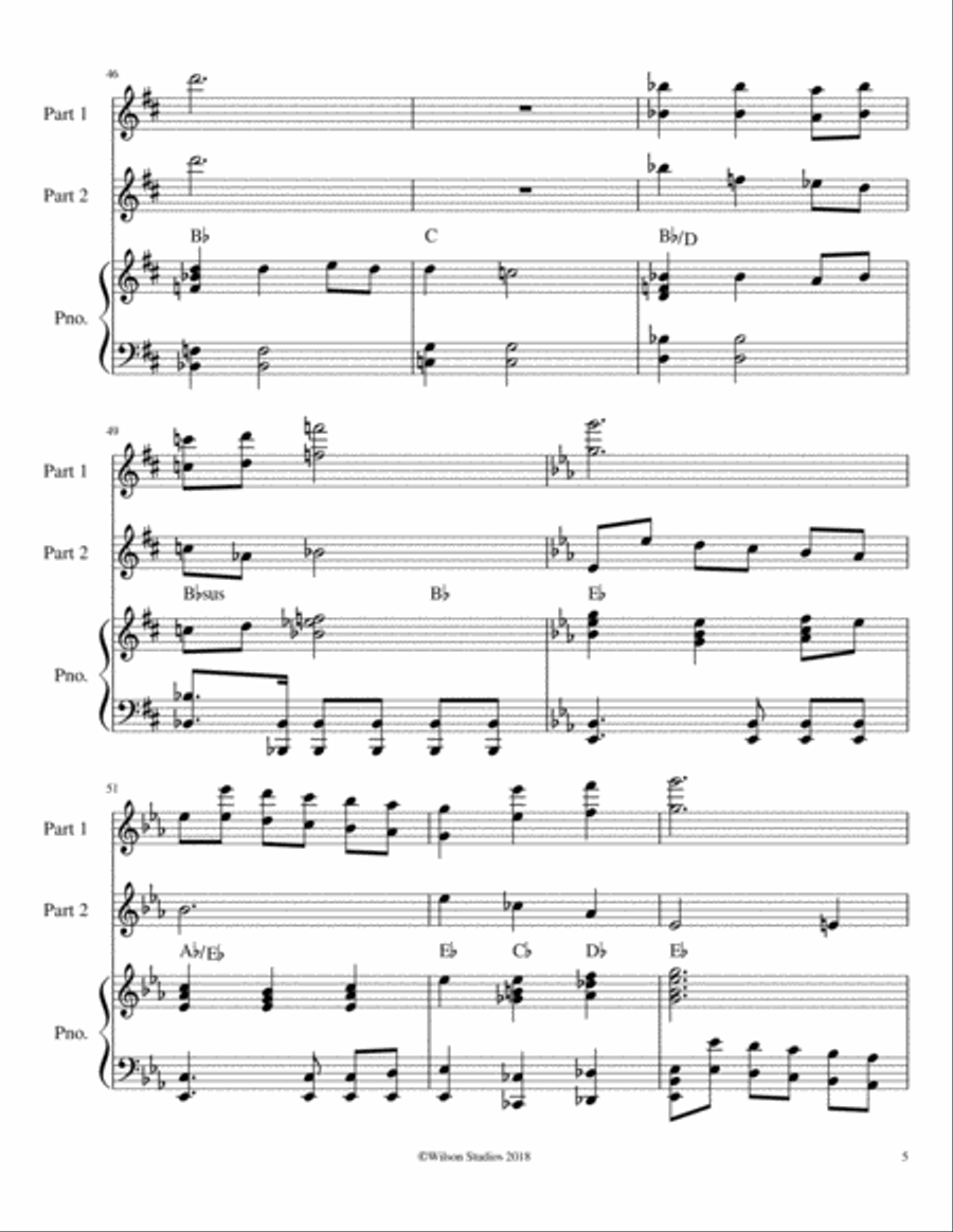 Be Thou My Vision Flute scores gallery preview page 5