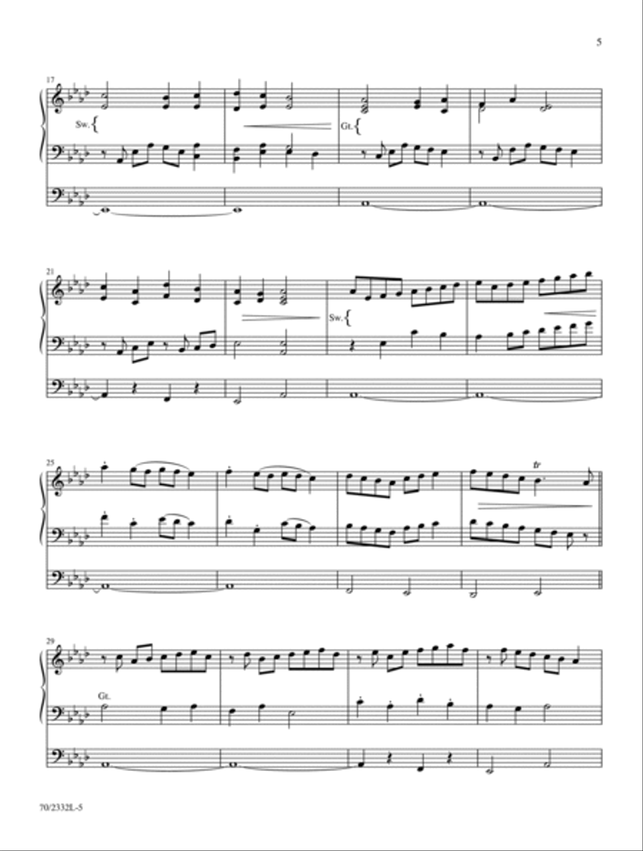 Like a River Glorious Organ scores gallery preview page 5
