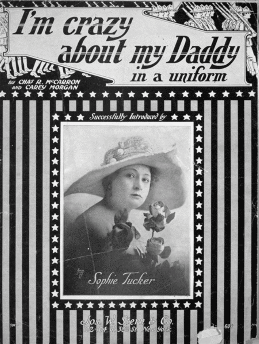 I'm Crazy About My Daddy in a Uniform Voice scores gallery preview page 1