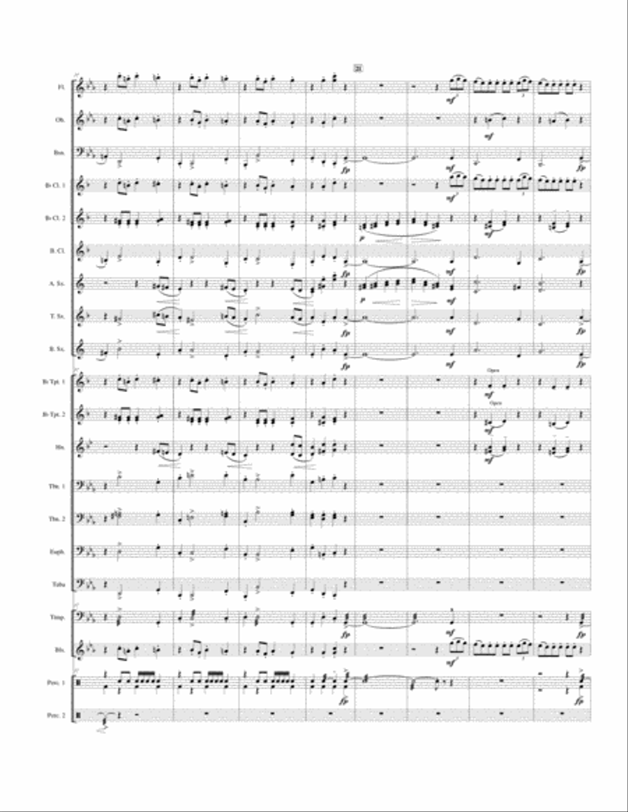 Dance of the Sugar-Plum Fairy for Concert Band Concert Band scores gallery preview page 4