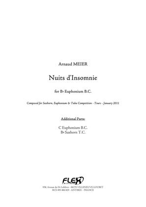Book cover for Nuits d'Insomnie