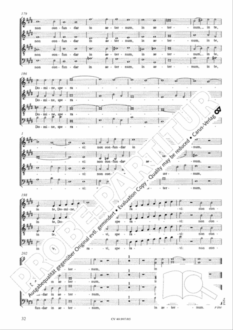 Te Deum 4-Part scores gallery preview page 33