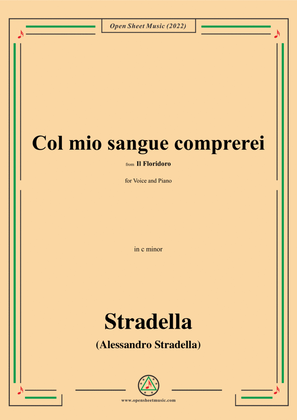 Stradella-Col mio sangue comprerei,from Il Floridoro,in c minor