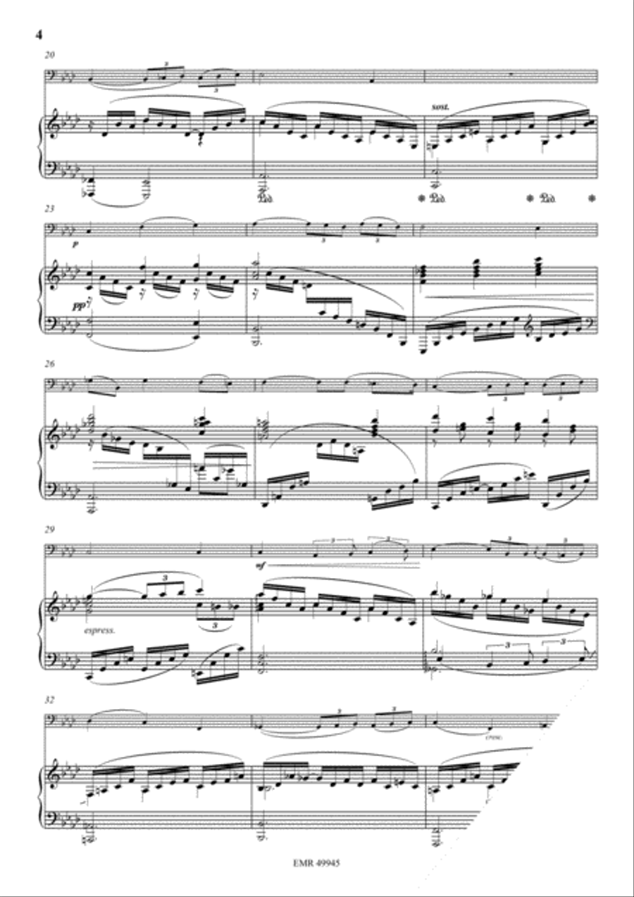 Apres un reve Apres un reve Bass Trombone scores gallery preview page 4