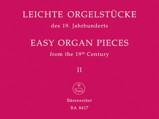 Book cover for Easy Organ Pieces From The 19th Century, Volume 2