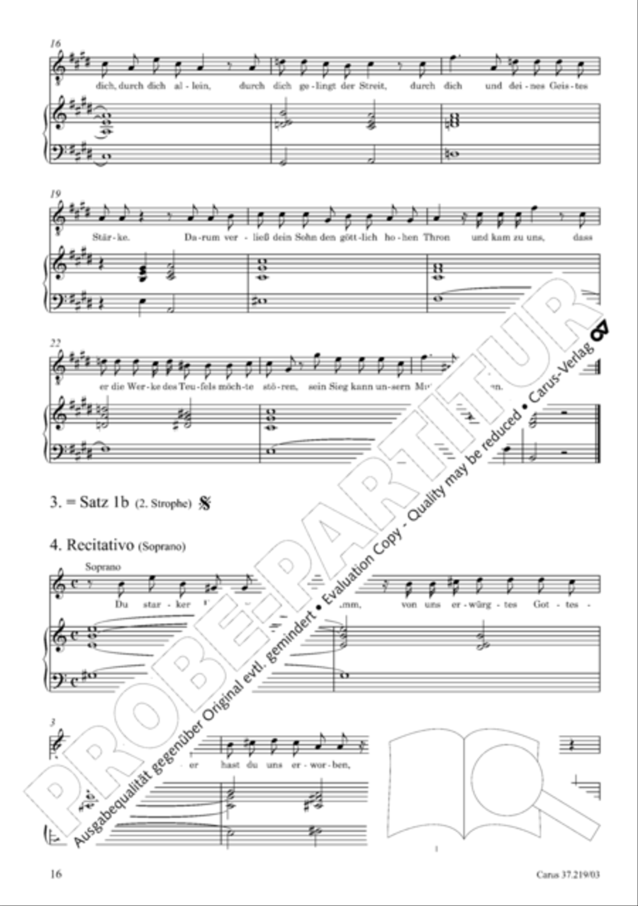 Erwachet, ihr Christen STB scores gallery preview page 17
