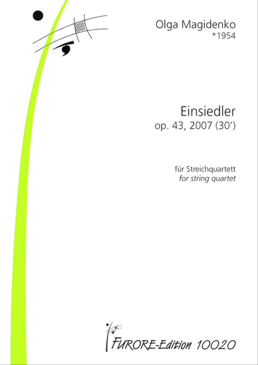 Einsiedler op. 43 String Quartet scores gallery preview page 1