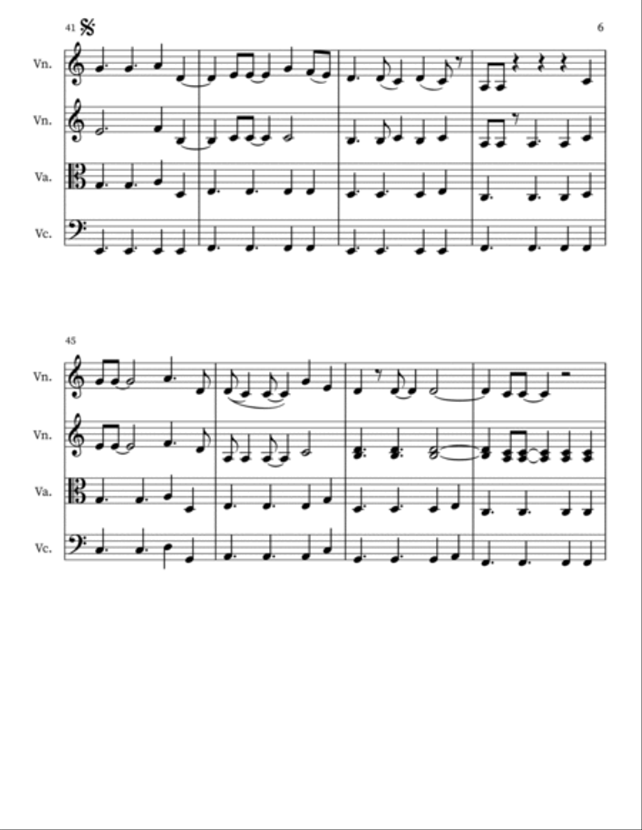 From Eden String Trio scores gallery preview page 6