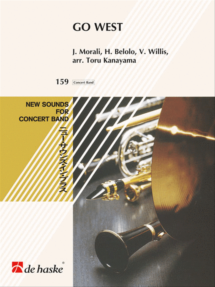 Go West Concert Band scores gallery preview page 1