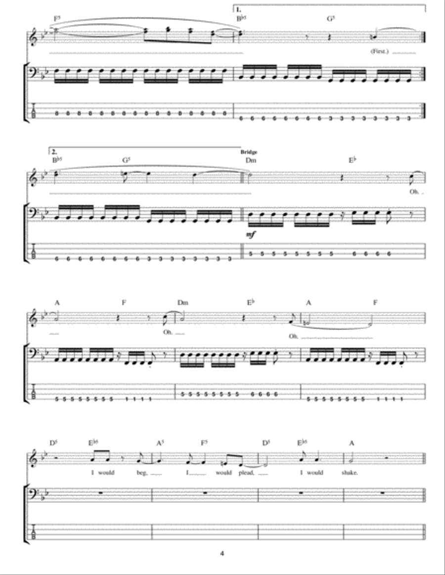 First It Giveth Guitar Tablature scores gallery preview page 4