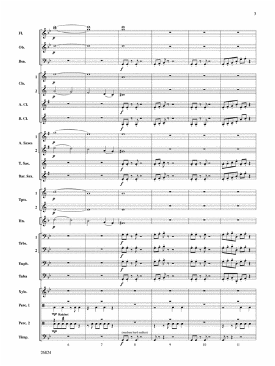 Contraption Contraption Concert Band scores gallery preview page 3